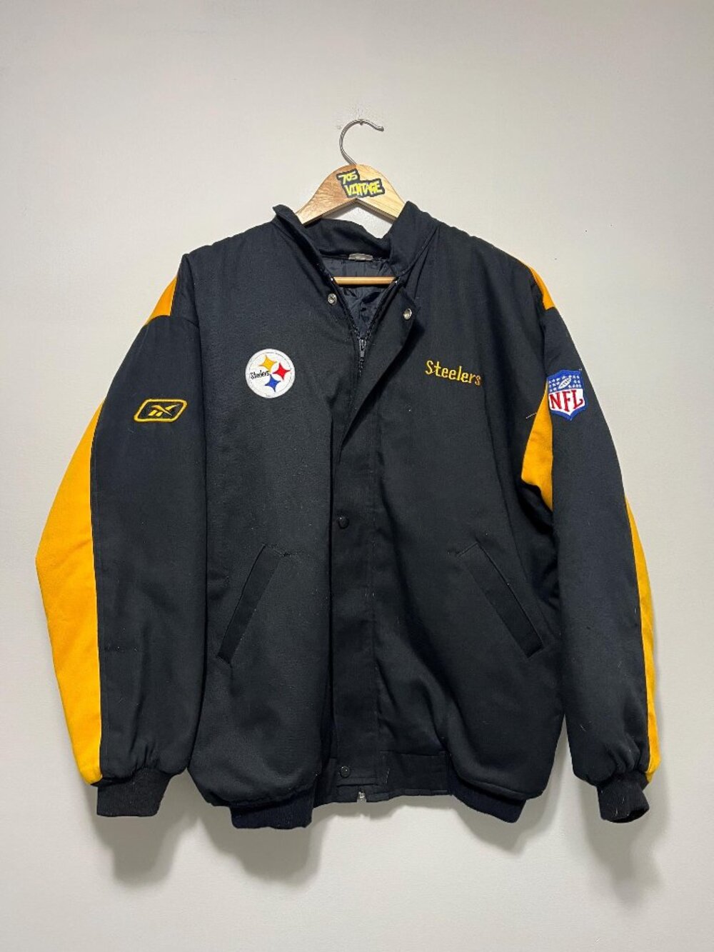 Vintage Pittsburgh Steelers NFL Reebok Jacket